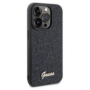 Guess Disco Metal Script tok iPhone 13 Pro / 13 - fekete