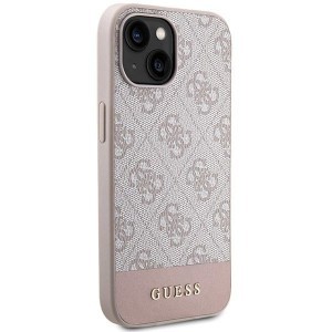 Guess 4G Stripe Collection tok iPhone 15 / 14 / 13 - rózsaszín