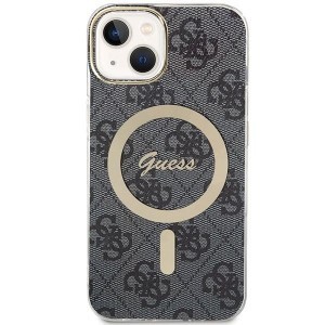 Guess 4G MagSafe tok iPhone 15 Plus / 14 Plus - fekete