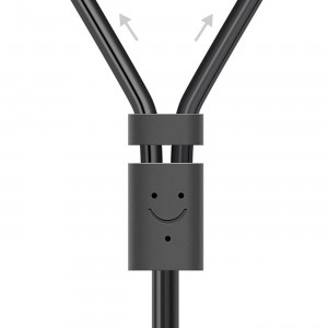 Ugreen AV102 10513 kábel 3,5 mm-es mini jack (apa) / 2RCA (apa) 5 m - szürke