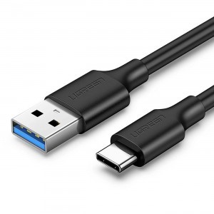 Ugreen US184 20881 USB-A 3.0 / USB-C 3A kábel 0.5m - fekete