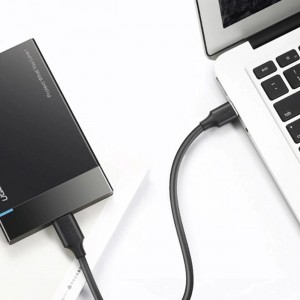 Ugreen US184 20881 USB-A 3.0 / USB-C 3A kábel 0.5m - fekete