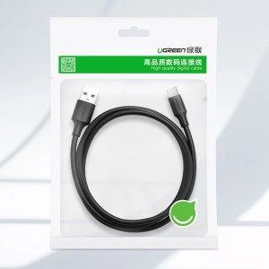 Ugreen US184 20881 USB-A 3.0 / USB-C 3A kábel 0.5m - fekete