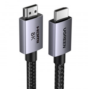 Ugreen HD171 35376 kábel HDMI 2.1 8K csatlakozókkal minősített, 5 m - szürke