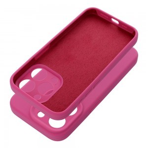 Case SILICONE 2mm for IPHONE 16 Plus pink tok