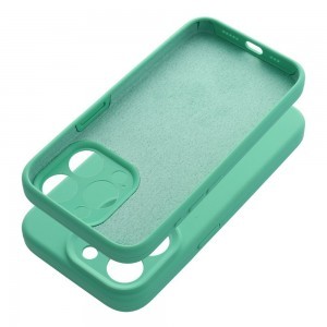 Case SILICONE 2mm iPhone 16 Plus mint tok