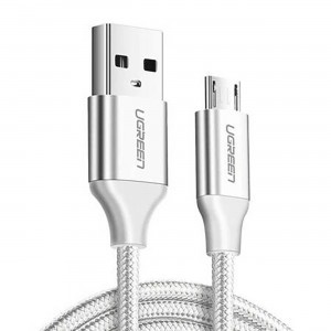 Ugreen US290 60152 USB-A / micro USB kábel 2.4A 1.5m - fehér