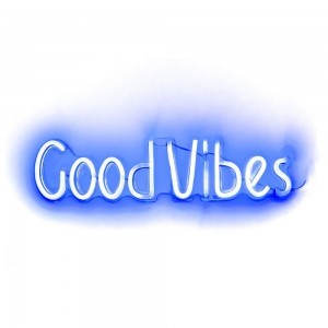 Neon LED USB - Good Vibes modell