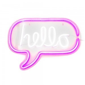 Neon LED USB-hez - Hello modell