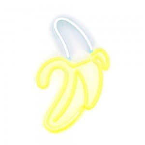 Neon LED USB - Banán modell