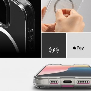 RINGKE FUSION MAGNETIC MAGSAFE IPHONE 16 PRO MAX MATTE CLEAR tok