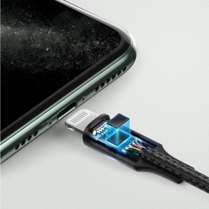 Ugreen kábel AUX MFI Lightning audio kábel - 3.5 mm mini jack 1 m szürke (70509)