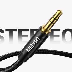 Ugreen AUX audio kábel egyenes minijack 3.5 mm 1.5 m kék (AV112)