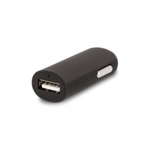 Forever M02 autós töltő 1x USB 1A fekete + USB-C kábel