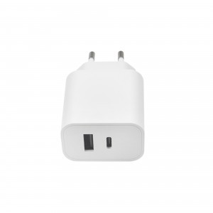 Maxlife MXTC-06 PD QC töltő 1x USB-C 1x USB 20W fehér