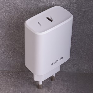 Maxlife MXTC-10-20C PD QC töltő 1x USB-C 20W fehér