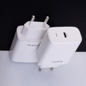 Maxlife MXTC-10-20C PD QC töltő 1x USB-C 20W fehér