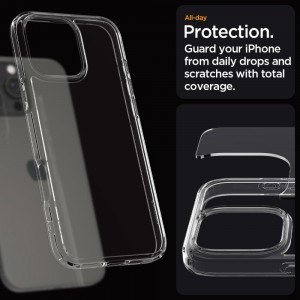 SPIGEN ULTRA HYBRID IPHONE 16 PRO MAX CRYSTAL CLEAR tok