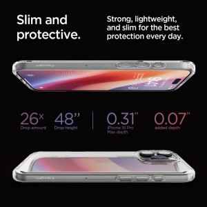 SPIGEN ULTRA HYBRID IPHONE 16 PRO MAX CRYSTAL CLEAR tok