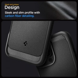 SPIGEN RUGGED ARMOR MAG MAGSAFE IPHONE 16 PRO MAX MATTE BLACK tok