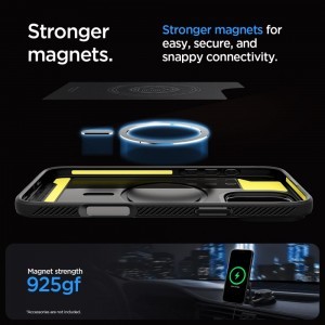 SPIGEN RUGGED ARMOR MAG MAGSAFE IPHONE 16 PRO MAX MATTE BLACK tok