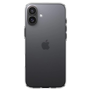 Spigen Liquid Crystal tok iPhone 16-ra - átlátszó