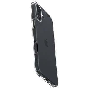 Spigen Liquid Crystal tok iPhone 16-ra - átlátszó