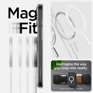 SPIGEN ULTRA HYBRID MAG MAGSAFE IPHONE 16 PLUS FEHÉR tok