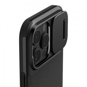 SPIGEN OPTIK ARMOR MAG MAGSAFE IPHONE 16 PRO FEKETE tok