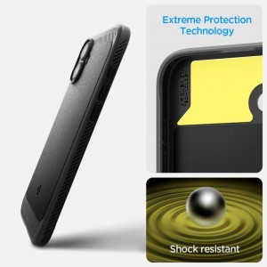 SPIGEN RUGGED ARMOR MAG MAGSAFE IPHONE 16 MATTE BLACK tok