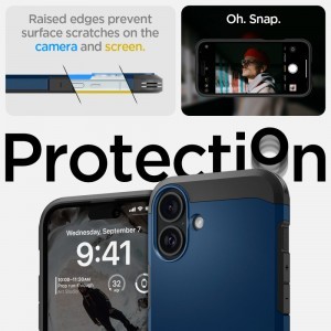 SPIGEN TOUGH ARMOR MAG MAGSAFE IPHONE 16 NAVY BLUE tok