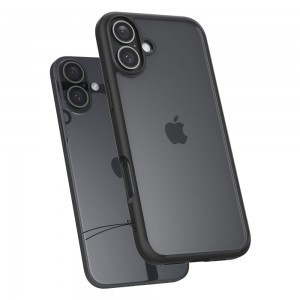 SPIGEN ULTRA HYBRID iPhone 16 Matte Black tok