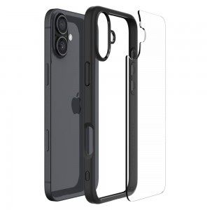 SPIGEN ULTRA HYBRID iPhone 16 Matte Black tok