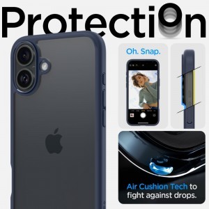 SPIGEN ULTRA HYBRID IPHONE 16 TOK NAVY BLUE