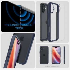 SPIGEN ULTRA HYBRID IPHONE 16 TOK NAVY BLUE