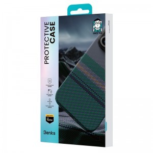 Benks Magnetic Aurora Kevlar 600D tok iPhone 14 Pro-hoz