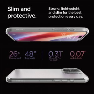 SPIGEN ULTRA HYBRID IPHONE 16 PRO MAX FROST CLEAR tok