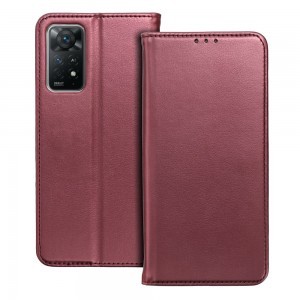 Smart Magneto fliptok HONOR 200 burgundy tok