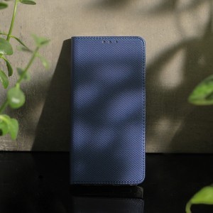 Smart Magnet fliptok Samsung Galaxy S24 FE-hez navy blue