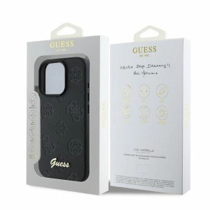 Guess 4G Classic iPhone 16 Pro tok - Fekete