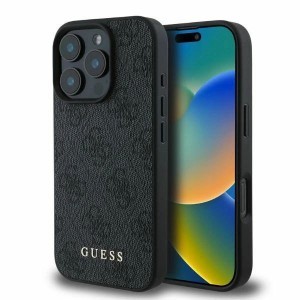 Guess 4G Classic tok iPhone 16 Pro Max - Fekete