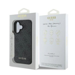 Guess 4G Classic iPhone 16 Plus tok - Fekete