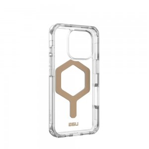 Case (UAG) Urban Armor Gear Plyo kompatibilis MagSafe iPhone 16 Pro jég / arany tok