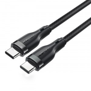 Acefast C8-03 USB-C / USB-C 60W 3A kábel - fekete