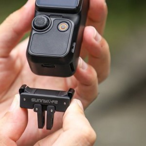 Sunnylife összecsukható gyorskioldó akciókamera adapter DJI Osmo Pocket 3-hoz-2