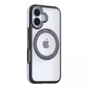 Etui Torras Ostand R Fusion tok iPhone 16 (Fekete)