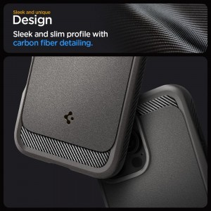 SPIGEN RUGGED ARMOR MAG MAGSAFE IPHONE 16 PRO MAX SZÜRKE tok