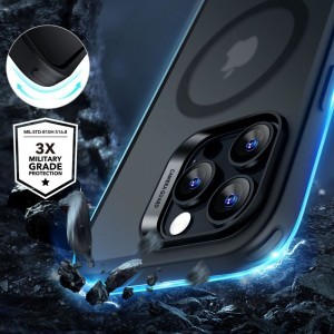 ESR CLASSIC HYBRID HALOLOCK MAGSAFE & EDZETT ÜVEG IPHONE 16 PRO FROSTED FEKETE TOK

###