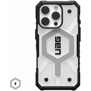 Tok (UAG) Urban Armor Gear Pathfinder Clear kompatibilis MagSafe IPHONE 16 Pro készülékhez, átlátszó