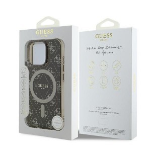 Original Case GUESS IML 4G Background Magsafe GUHMP16XH4DTEW iPhone 16 Pro Max tok barna